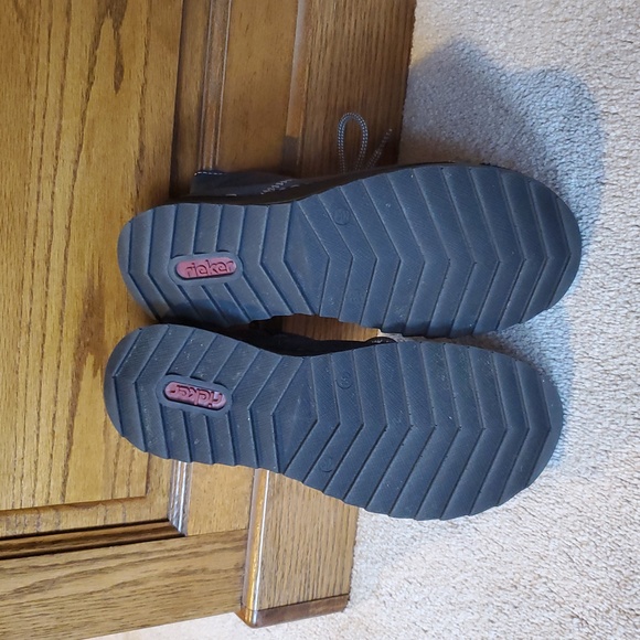 Rieker comfort woman Ankle shoe sz 39 , blue - Picture 5 of 8